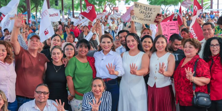 Lorenia Valles cierra fuerte rumbo a la Coordinación Estatal de la Transformación en Sonora