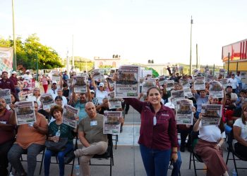 Desde Nogales, Celida López llama a defender la soberanía nacional