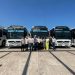 Gobernador Durazo cumple con entrega de nuevas unidades de transporte urbano para Ciudad Obregón