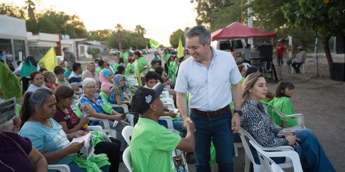 Más de 200 encuentros y 22 municipios: Omar Del Valle Colosio lleva la transformación a ras de suelo en Sonora