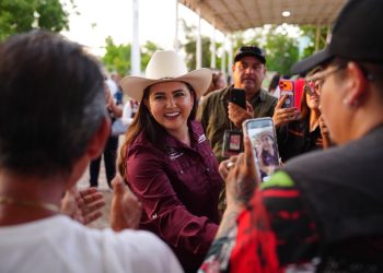 Navojoa respalda a Celida López como Coordinadora Estatal de Morena.