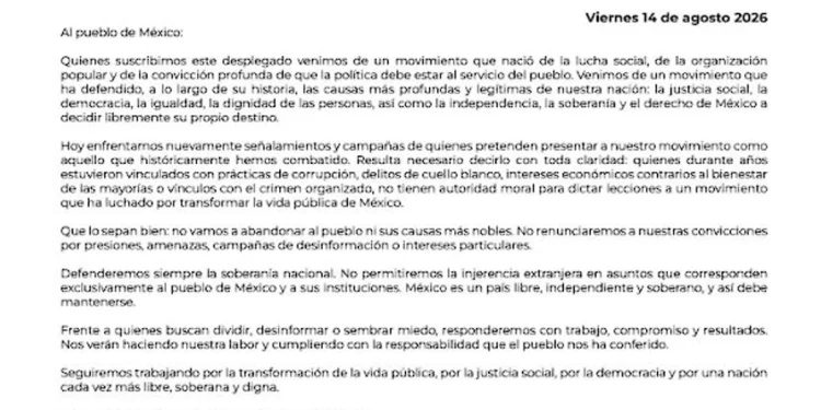 Gobernadoras y gobernadores de la 4T cierran filas en defensa de México y su soberanía