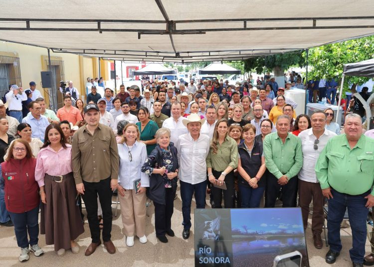 Durazo y Sheinbaum ponen fin a 12 años de espera con acciones definitivas para remediación del Río Sonora