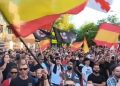 Protestan contra migración masiva de marroquíes en Madrid; “¡España cristiana y no musulmana!”