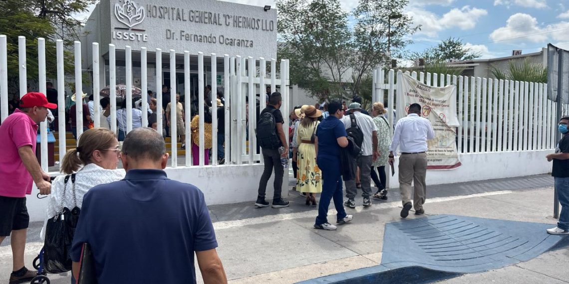 Evacuan Hospital Ocaranza por fuga de gas