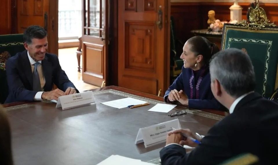 Promueve Claudia Sheinbaum Plan México ante Goldman Sachs