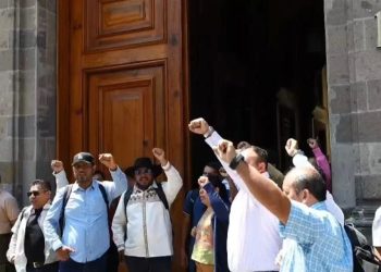 Se reúne CSP con miembros de la Sección 22 de CNTE
