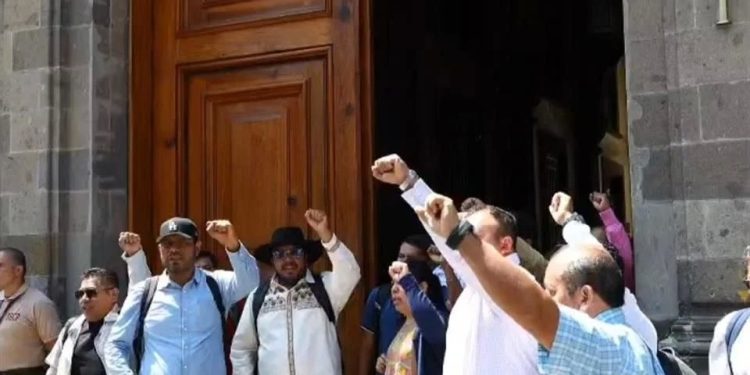 Se reúne CSP con miembros de la Sección 22 de CNTE