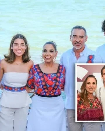 Vuelan en familia… y con su precandidato