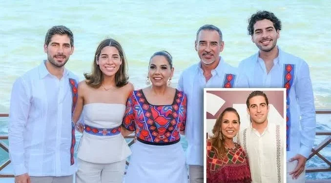 Vuelan en familia… y con su precandidato