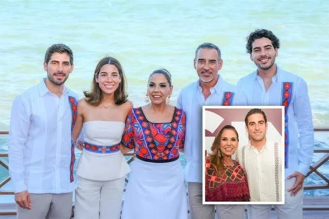 Vuelan en familia… y con su precandidato