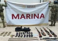 Marina detiene 3 embarcaciones y recupera 40 toneladas de cocaína