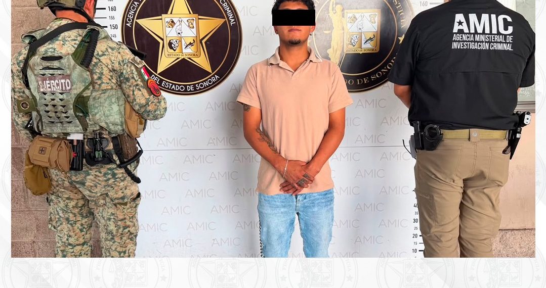FGJES ejecuta orden de aprehensión contra imputado por tentativa de homicidio calificado en Hermosillo