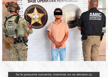 FGJES ejecuta orden de aprehensión contra imputado por tentativa de homicidio calificado en Hermosillo