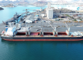 Puerto de Guaymas mueve 2.5. millones de toneladas de carga en 2026
