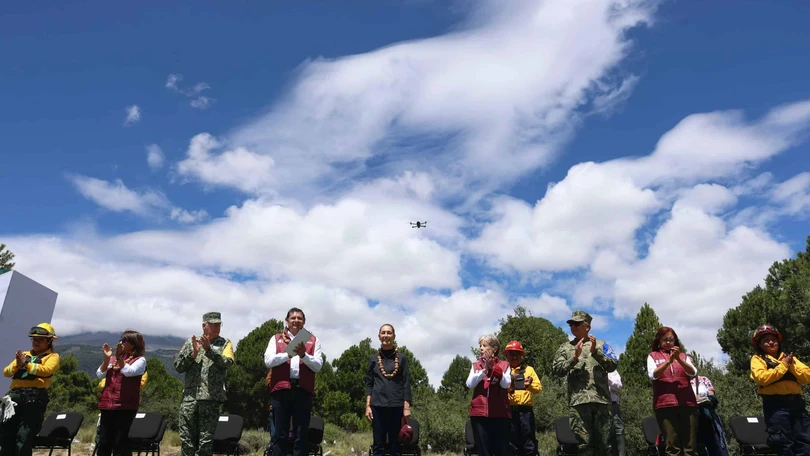 Sheinbaum pone en marcha la gran jornada para reforestar México
