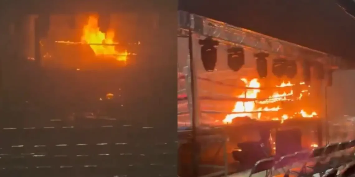 Grupo armado incendia ring y realiza detonaciones en el CUM de Hermosillo
