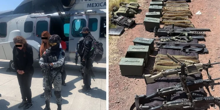 Hija y pareja sentimental del ‘Tío Lako’, líder regional del CJNG, detenidos en Michoacán