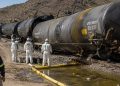 Ferromex asegura que atiende exigencias ambientales tras descarrilamiento y derrame en Sonora