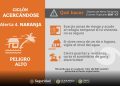 Informa Protección Civil que se eleva nivel de alerta ante huracán Polo