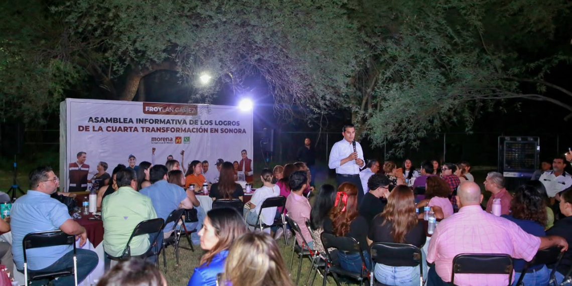 La confianza se construye con trabajo y con hechos: Froylán Gámez