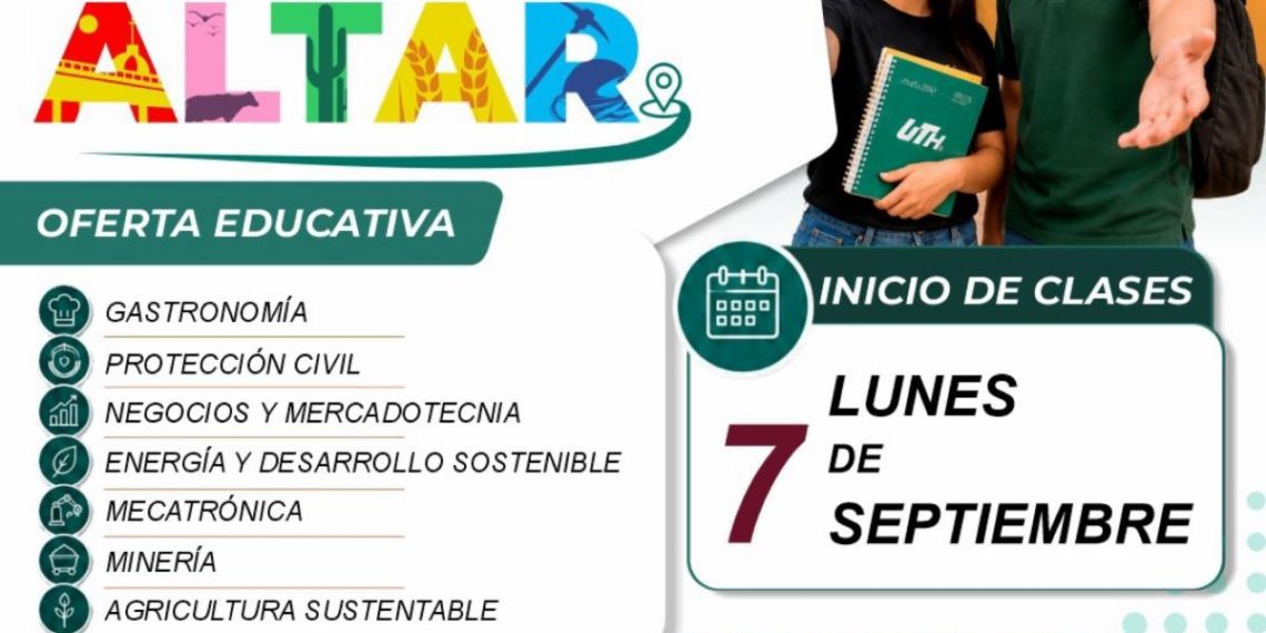 Acerca Gobierno de Sonora educación superior a la región del Río Altar: UTHermosillo