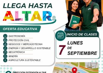 Acerca Gobierno de Sonora educación superior a la región del Río Altar: UTHermosillo