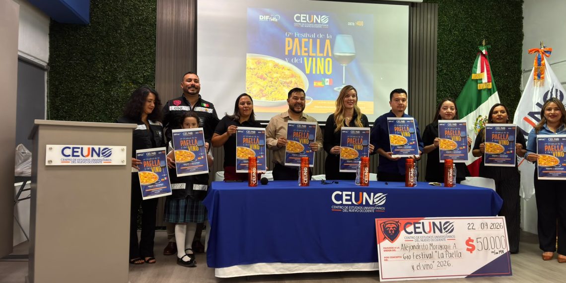 CEUNO anuncia el 6.º Festival de la Paella y el Vino y entrega donativo para el exoesqueleto de Alejandrito