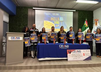 CEUNO anuncia el 6.º Festival de la Paella y el Vino y entrega donativo para el exoesqueleto de Alejandrito