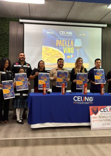 CEUNO anuncia el 6.º Festival de la Paella y el Vino y entrega donativo para el exoesqueleto de Alejandrito