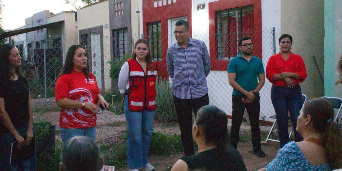 Ramón Flores mantiene cercanía con las colonias de Guaymas
