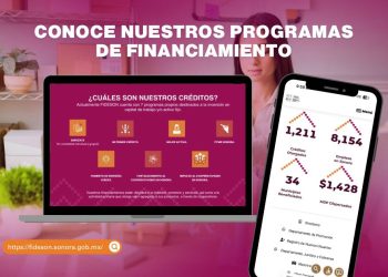 Promueve Gobierno de Sonora el desarrollo de negocios mediante financiamiento