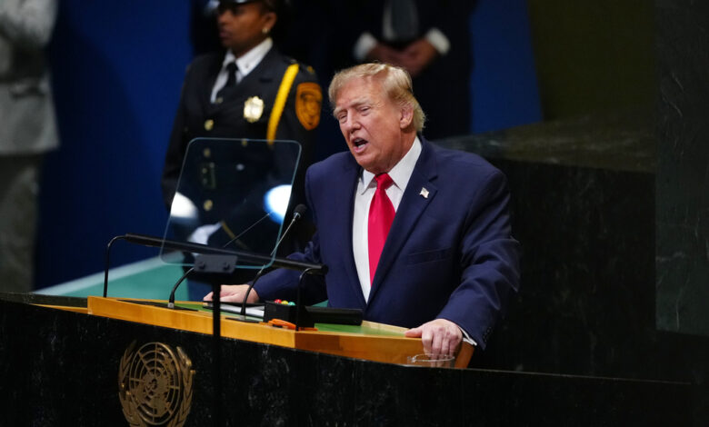 “México, epicentro de violencia de los cárteles”: Trump ante ONU