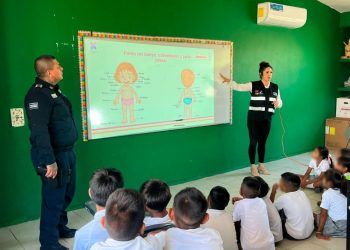 Promueve Secretaría de Seguridad cultura de la paz entre niñez de Etchojoa