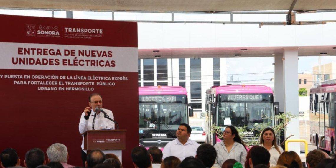 Gobierno de Sonora anuncia que Línea Eléctrica Exprés agilizará traslados en Hermosillo