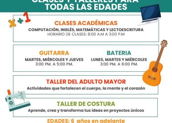 Ofrece Gobierno de Hermosillo clases y talleres gratuitos para todas las edades