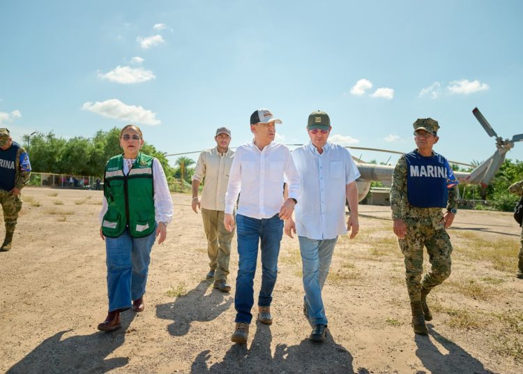 Gobernador Durazo despliega acciones de remediación por huracán “Polo”