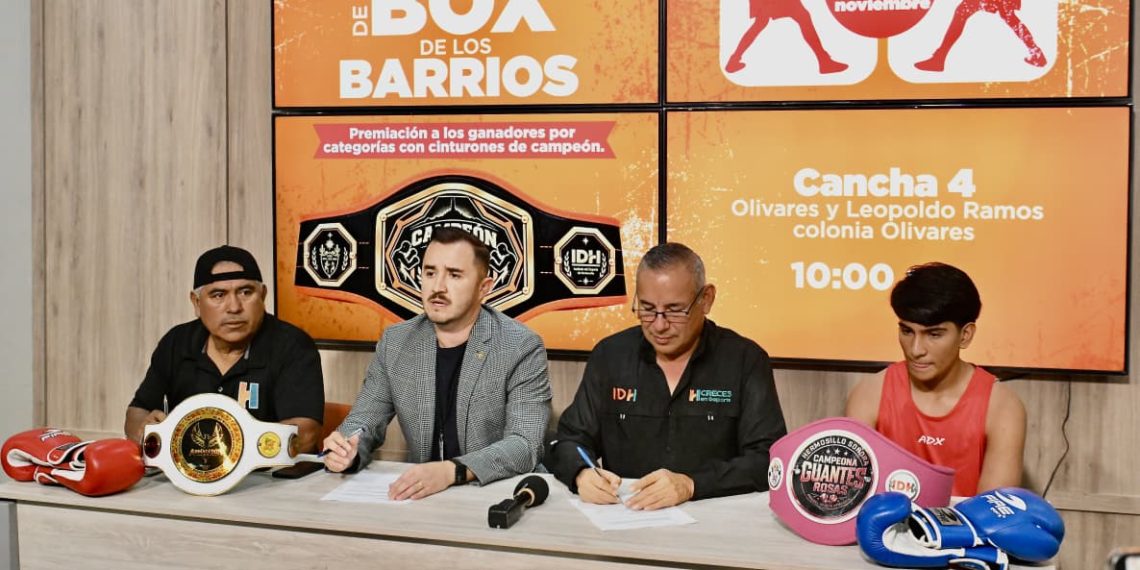 Convocan a inscribirse al Torneo Municipal de Box de los Barrios en Hermosillo