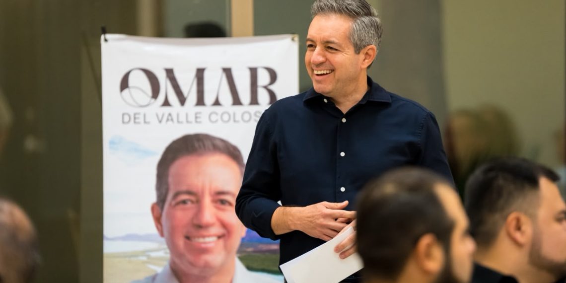 Omar Del Valle Colosio reafirma su compromiso con la transformación y el liderazgo de Claudia Sheinbaum