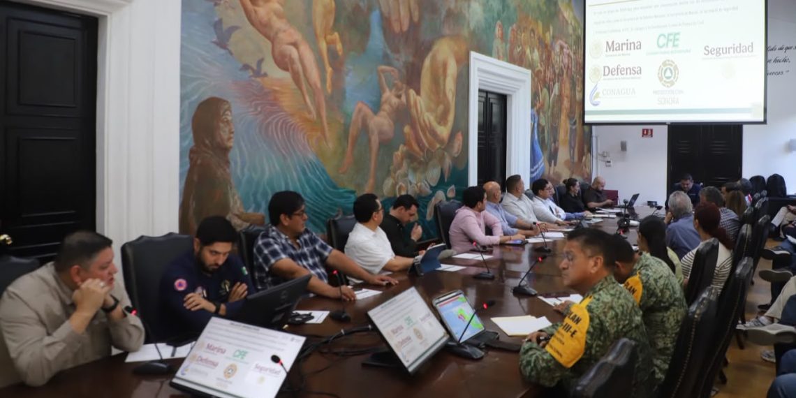 Instalan Comité de Operaciones de Emergencias en Sonora ante la cercanía del huracán “Polo”