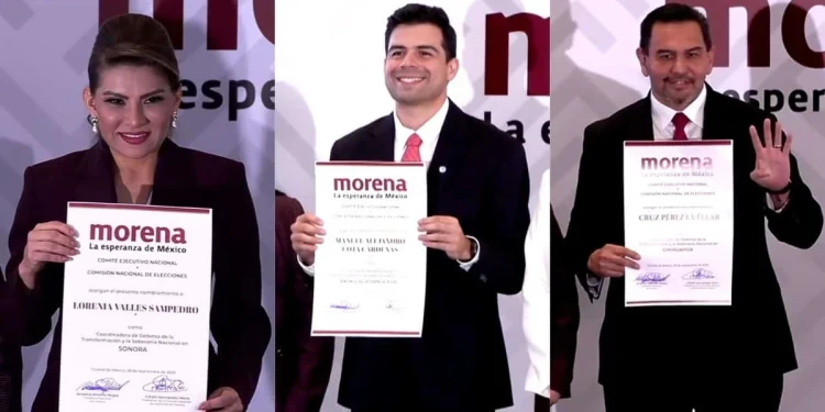 Morena define a sus coordinadores estatales; estos son