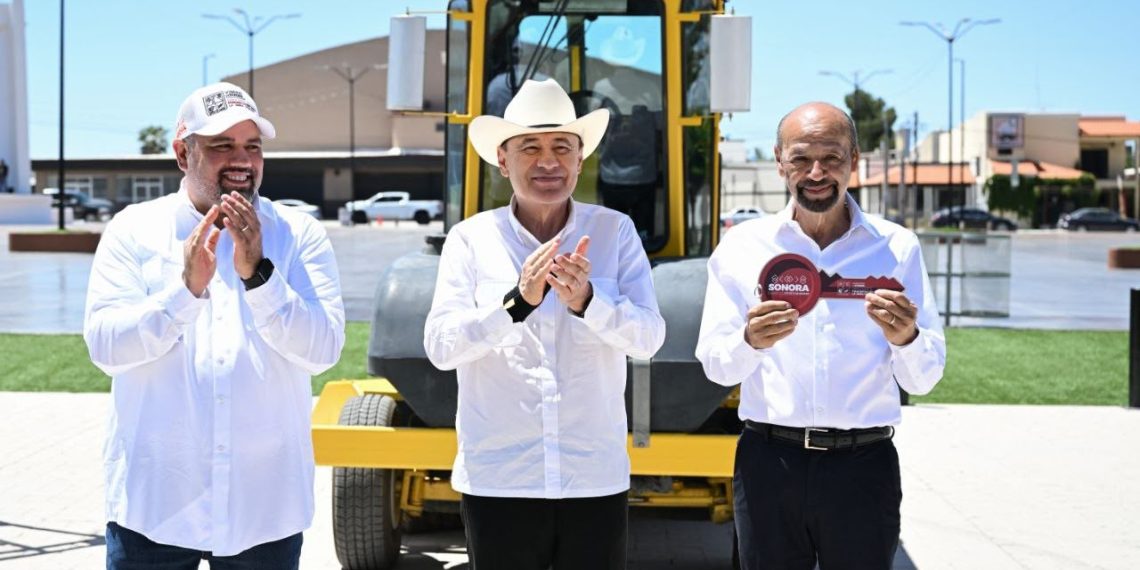 Gobernador Durazo transforma municipios con inversión de 300 millones en infraestructura social y deportiva
