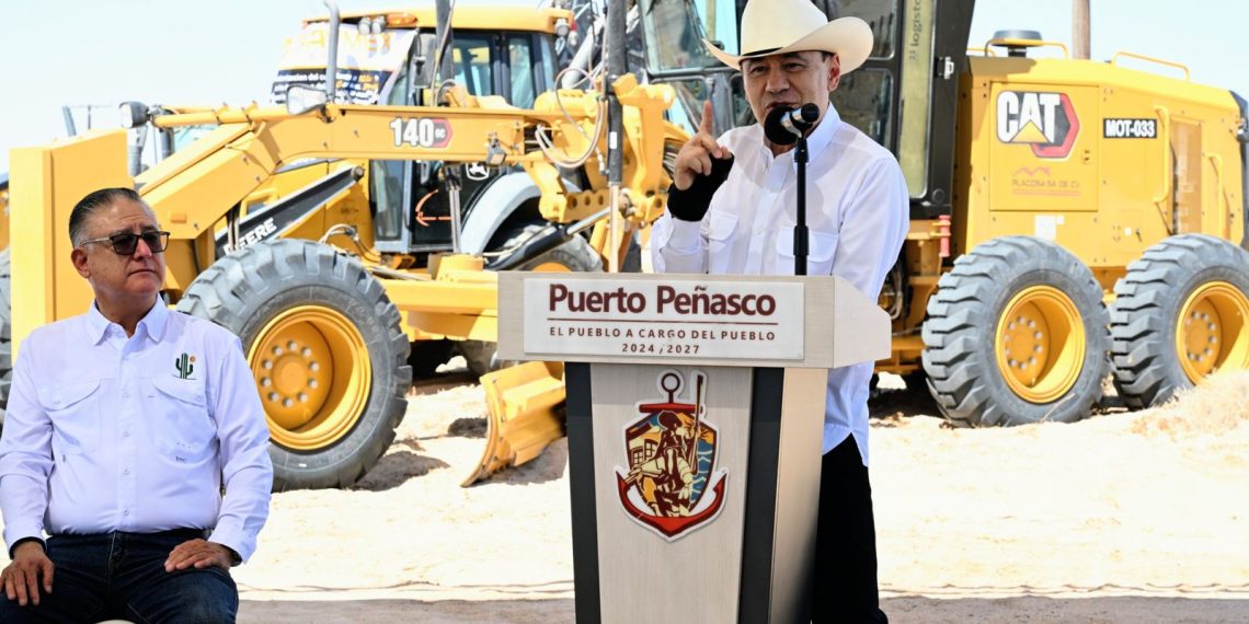 Gobernador Durazo y Presidenta Sheinbaum arrancan modernización de carretera Sonoyta-Peñasco con inversión de mil 800 millones