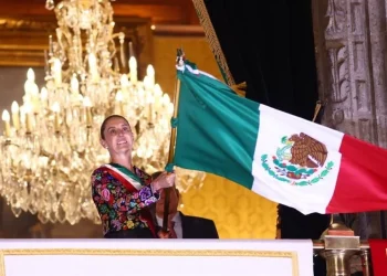 Da Sheinbaum su segundo Grito de Independencia