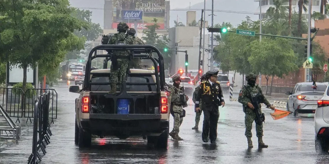 Cancelan desfile cívico militar en Hermosillo por lluvia