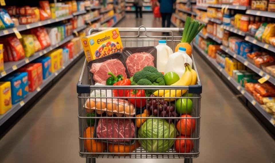 Alimentos básicos registran alzas de doble dígito