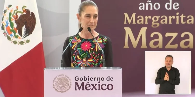 “Bienestar”, palabra que define a la 4T: Sheinbaum; defiende pensiones