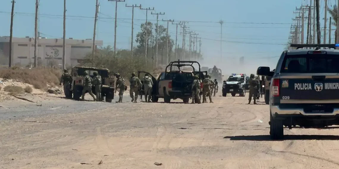 Operativo en Puerto Peñasco deja detenidos y armas aseguradas