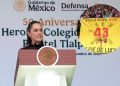 Sheinbaum niega protección al Ejército en caso Ayotzinapa