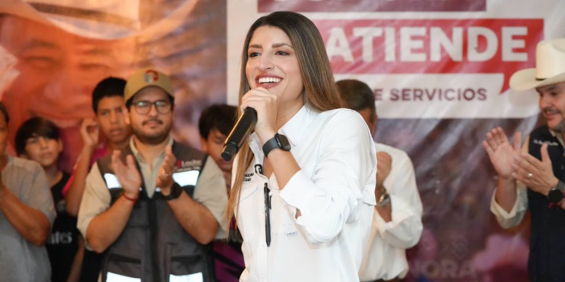 Con Sonora Atiende llevamos soluciones a las familias de Las Peredas: Paulina Ocaña